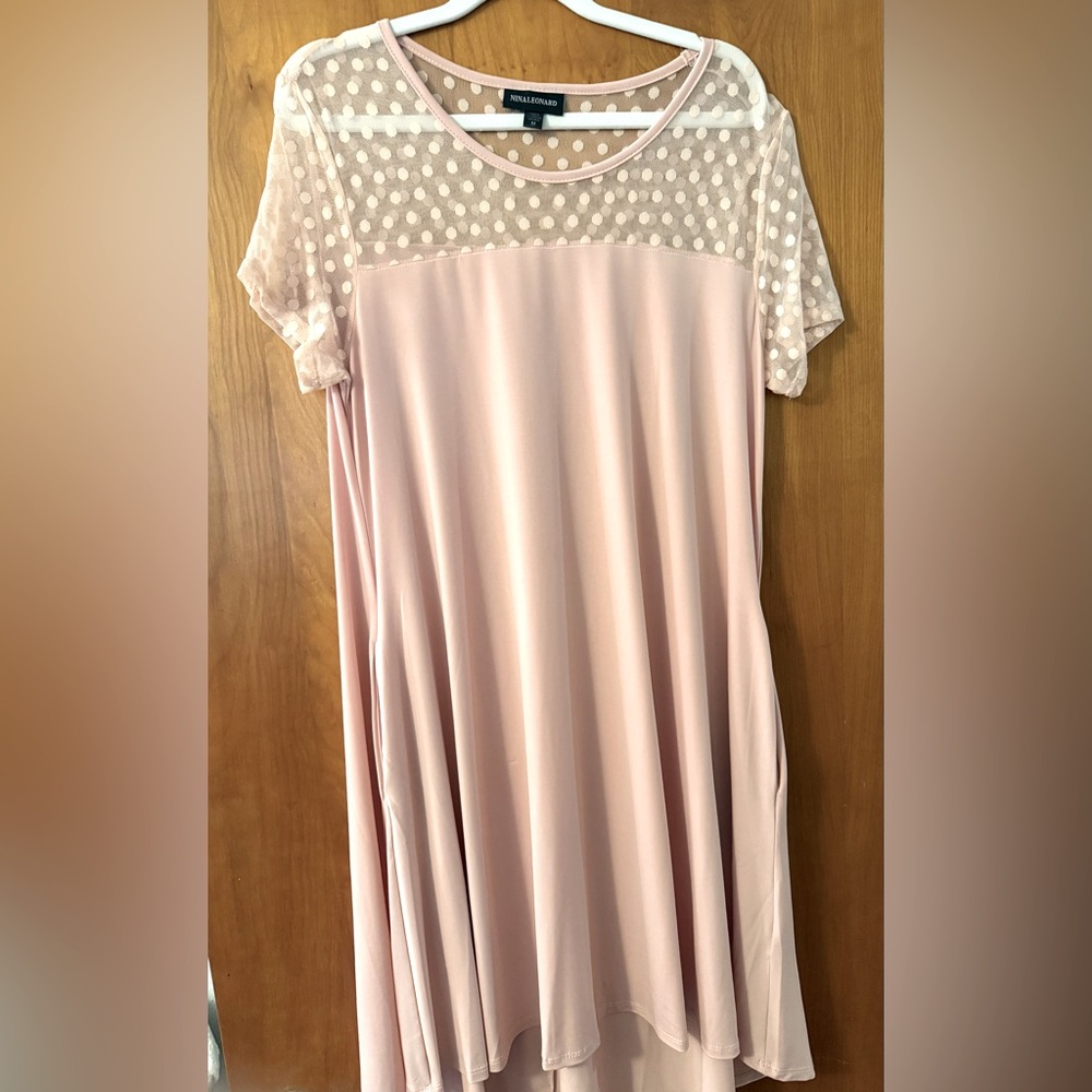Nina Leonard Medium Dress with pockets
